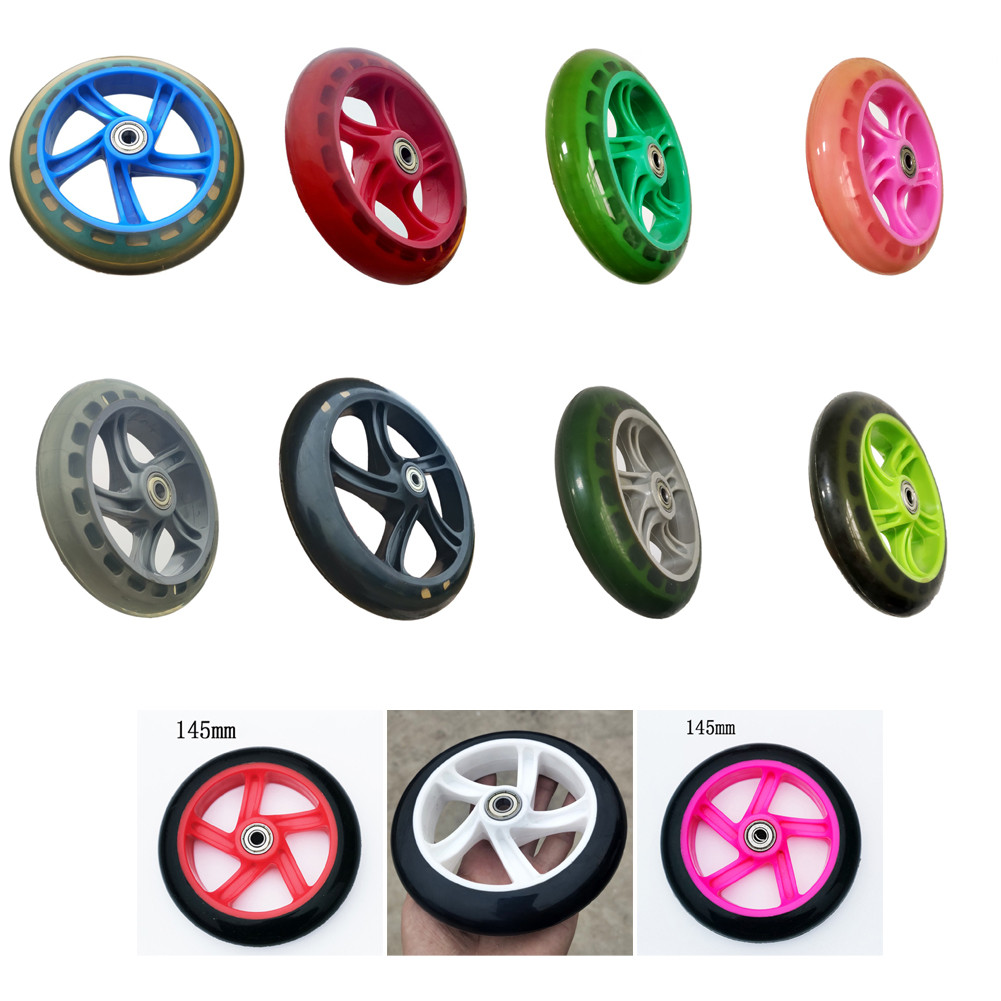 Bánh Xe Trước 6 inch Kèm Vòng Bi 145mm Chuyên Dùng Cho Xe scooter