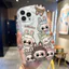 Ốp lưng tương thích cho iPhone 17 Air 16 15 14 13 12 11 Pro X XR XS Max SE 2020 6 7 8 Plus Kem gợn sóng viền cong Motif Thiết kế sáng tạo NYKB043