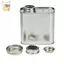 Bình chứa hạt cà phê Tinplate Bột cà phê Bình kín Van xả một chiều Bình chứa đậu di động ELWW