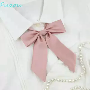 FUJIOU Nữ Thắt Nơ Nhiều Màu Sang Trọng Cưới Kinh Doanh Bướm Trường Đồng Phục Học Sinh Thắt Nơ