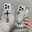 Cool Dark Gothic Cross Mark Ốp Lưng Điện Thoại VIVO V70 FE V60 V50 Lite Y03 Y04 Y29S Y29 Y39 V29 Y36 Y17S Y19S V30E Y20 Y21 Y33S Y21S Y17 Vỏ Lông Vũ Kết Cấu Cứng Bạc Laser