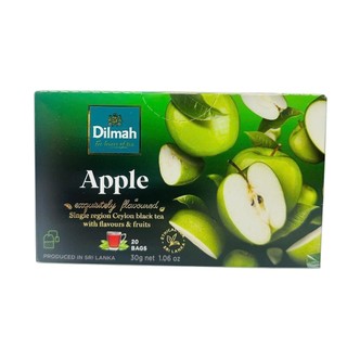 Trà Dilmah Hương Táo - Hộp 30g (20 Túi Lọc), Hương Vị Tươi Mát, Thư Giãn