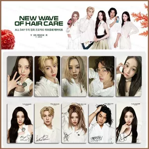 SQ11 5 Cái / bộ DỰ ÁN TẤT CẢ NGÀY x YVES ROCKER LOMO Card Làn sóng mới của chăm sóc tóc Ngôi sao Bưu thiếp Bộ sưu tập