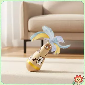 Mèo Chơi Bóng Tự Làm Giàu Đồ Chơi Có Thể Hành Động Cho Mèo Trong Nhà Giảm Sự Chán Và Mô Phỏng Tâm Thần Vật Lý