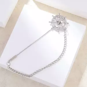 KUZHEN Vintage Trâm Unisex zer Chèn Đơn- Corsage Mourning Trâm HOT
