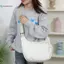 Túi đeo chéo nhiều lớp đơn giản BeautifulHomeA dành cho nữ Ví đeo vai dung tích lớn dành cho sinh viên và người làm việc VN