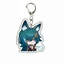 SQ11 Honkai: Star Rail Acrylic Móc Khóa Anime Pom-Pom DanHeng Mặt Dây Chuyền Bền Cho Ba Lô Túi & Chìa Khóa