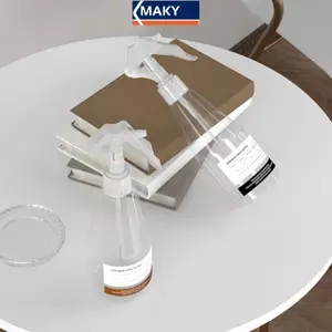 MAKY 200ML Nhựa Làm Sạch Tay Kích Hoạt Chai Nước Vườn er Vaporizer Dưỡng Ẩm Đổ Chai Du Lịch Hộp Đựng VN