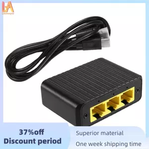 Công Tắc Ethernet 4 Cổng 1 Trong 3 Ra 1000Mbps Gigabit Cho Bộ Định Tuyến Lan Hub Mở Rộng Full / Nửa Bộ Chuyển Đổi Mạng Duplex