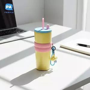 Cốc cà phê bằng thép không gỉ 710ml Cách nhiệt chân không bằng ống hút Chất liệu 316 bền cho văn phòng Schoolmute VN