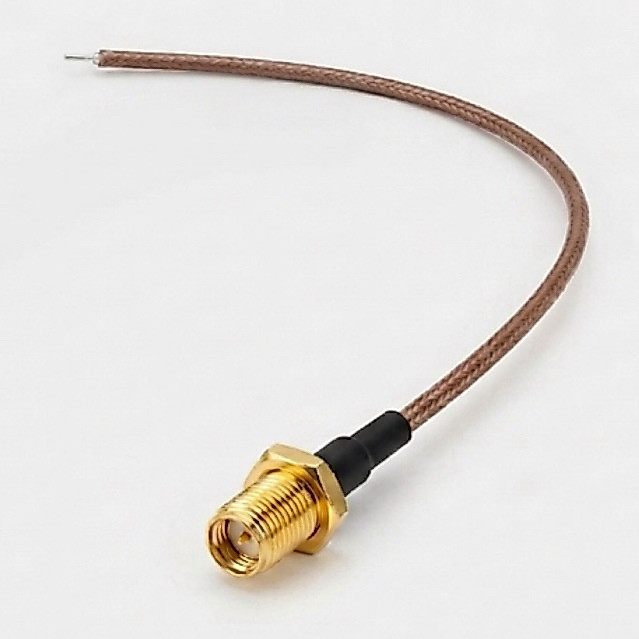 RP-SMA Female [Đực] có kim, Dây cho Anten 2.4Ghz