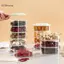GCDHome Nhà Bếp Hộp Bảo Quản Gia Vị Hành Gừng Tỏi Tươi Hộp Bảo Quản Thực Phẩm Nhiều Lớp Niêm Phong Chống Ẩm Phân Chia Bể Hộ Gia Đình HOT