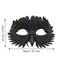 DONOVANQQ Chim Mỏ Mặt nạ Đại Bàng, Dây đàn hồi Gradient Crow Feather Mask, Nhựa mềm mại ngộ nghĩnh Mặt nạ Cosplay nửa mặt Trang phục chống đỡ