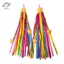 HFTOY Tay Cầm Sáng Streamers Cho Xe Đạp Trẻ Em Ruy Băng Nhiều Màu Sắc Cho Xe Tay Ga Trẻ Em Vui Nhộn ~