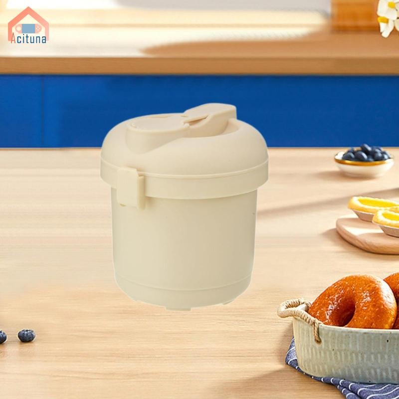Nồi cơm điện vi sóng cho rau củ và gạo có thìa 5,5x5,7 inch