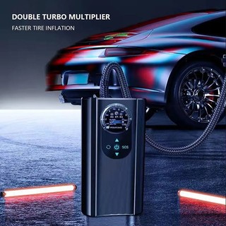 🔥HDG Máy bơm lốp ô tô KIPRUN, Máy nén khí 120W 12V Máy bơm lốp ô tô tự động 150PSI Điện thông minh kỹ thuật số bơm hơi