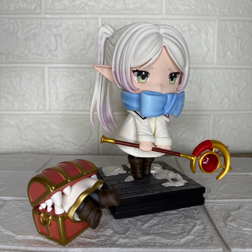 Anime Frieren Hình Búp Bê Hành Động Đồ Chơi Quà Tặng Lillian Vải Mùa Đông Cosplay GK Tượng Phiên Bản Nhật Bản Phiên Bản Sang Trọng Sưu Tập