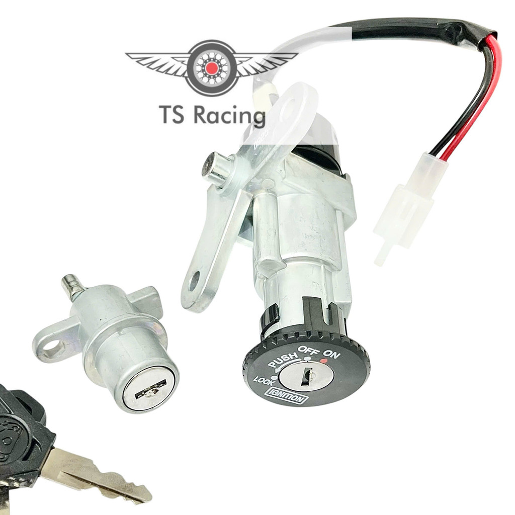 Bộ ổ khoá trước sau 2 dây jupiter v - jupiter r - jupiter mx vương niệm