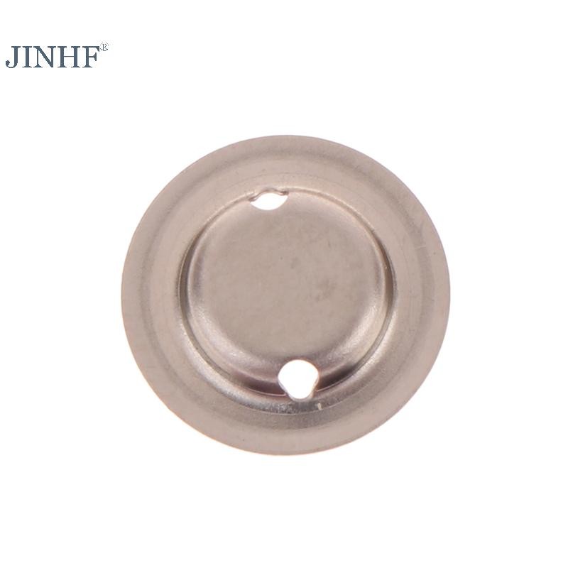 JINHF 100 Cái / lốc 18650 Phẳng Để Thay Đổi Đầu 18650 Li Pin Điểm Tích Cực Đầu Hàn Miếng Đệm HOT