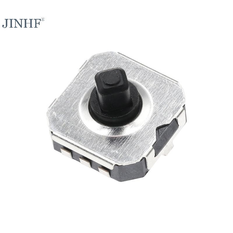 JINHF 1Pc7.5x7.5MM Xúc giác Hướng 5 chiều 6Pin Nút Micro Nhấn Đặt lại Tact HOT