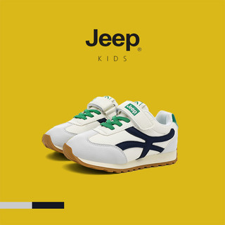 JEEP Giày Trẻ Em Giày Thể Thao Trẻ Em Mùa Thu 2025 Phong Cách Mới Bé Gái Đế Dày Phù Hợp Với Forrest Gump Giày Bố Thường Ngày