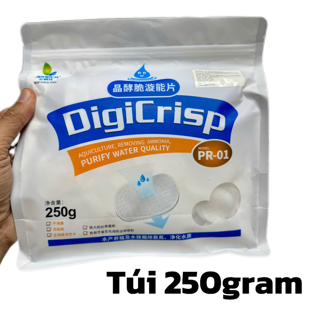 Digicrisp Purify Water Quality PR 01 Vật Liệu Lọc Cao Cấp Cho Bể Cá Jeneca