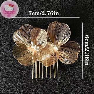 Ánh Trăng Phong Cách Cổ Đại Hoa Dành Cho Nữ Bé Gái Cưới Phụ Kiện Tóc Cưới Hairbs Phù Dâu Mũ Đội Đầu Quà Tặng EN