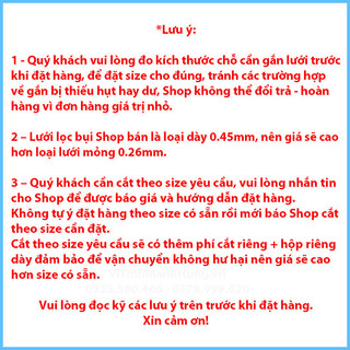Tấm Lọc Quạt PC Nam Châm Gắn Từ – 120mm, Lưới Dày, Ngăn Bụi Cho Vỏ Máy Tính, Dễ Tháo Lắp