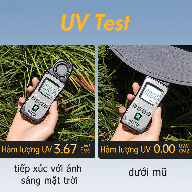 M6 Mũ Lưỡi Trai Ghống Nắng Tia UV Dùng Đi Gâu Gá / Leo Núi Mùa Hè Gho Nam Và Nữ MALAN