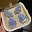 Hàn Quốc Thời Trang Hàn Quốc Tính Khí Zircon Sang Trọng Thanh Lịch Tinh Tế Bông Tai Bán Buôn