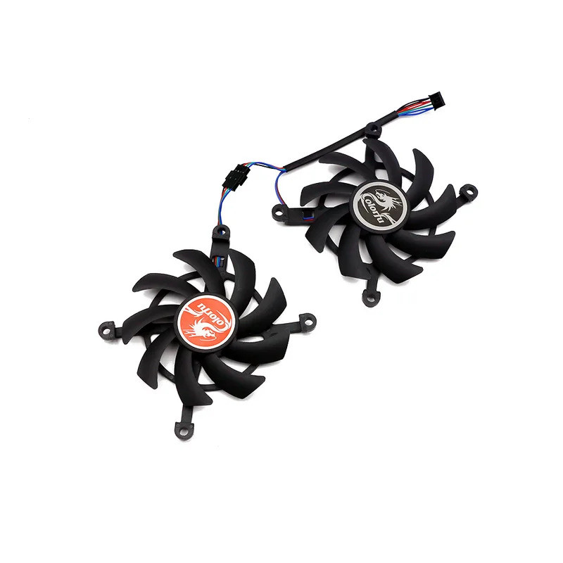 RTX 2060 2060 Ti Thay Thế Quạt Cho GeForce GTX 1660Ti 1650 1660 SUPER Card Đồ Họa Quạt Làm Mát
