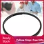 Apill Vòng trang trí ống kính Zyyini Hợp kim nhôm trang trí cho máy ảnh GR4 với đường viền thời trang Vừa vặn chính xác và chống trầy xước (Màu đen)