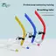 Springevenstar Mặt Trước Bơi Ống Hút Ống Thoải Mái Mặc Lặn Thở Ống Dành Cho Người Lớn Ba Môn Phối Hợp Huấn Luyện Bơi Springevenstar