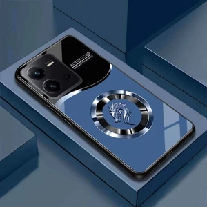 Ốp lưng VIVO V25 5G, V25E 5G Mặt sau kính cường lực, họa tiết chất lượng cao