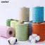 SMILE 280-300m / Cuộn Sợi Nhiều Màu Sắc, Sợi Rơm Raffia Tự Nhiên DIY, Giỏ Đan Tay Chất Liệu Đan Mũ Móc