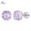 Springevenstar Nhiều Màu Mặt Pha Lê Bông Tai Thép Không Gỉ Vít Bafort Phù Hợp Với Xuyên Trang Sức Cho Lễ Hội Âm Nhạc Mặc Springevenstar
