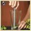 Dụng cụ khuấy máy nghiền đá B & N Barware Cotail Muddler trộn Sti 2in1 cho đồ uống gia đình và tiệc tùng.