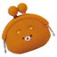 Hàng có sẵn Nhật Bản IP4 Rilakkuma Silicone Miệng Vàng Ví đựng tiền xu Đồ chơi viên nang Rilakkuma Túi đựng gấu trắng gà vàng nhỏ A53V