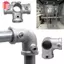 Đầu nối lắp ống GAVESTO, Chốt khung khuỷu tay 1\ 2 '' / 3\ 4 ", Ống nối ống tròn bằng thép hợp kim nhôm góc