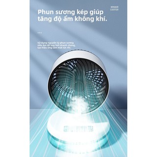 Quạt Để Bàn Đa Năng Quạt Mini Quạt Phun Sương Quạt Tuần Hoàn Không Khí Quạt Làm Mát 3 Tốc Độ Gió Cho Bàn Làm Việc