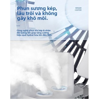 Quạt Để Bàn Đa Năng Quạt Mini Quạt Phun Sương Quạt Tuần Hoàn Không Khí Quạt Làm Mát 3 Tốc Độ Gió Cho Bàn Làm Việc