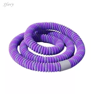 Jfory Spring Fitness Hoop Vòng tập thể dục có thể gập lại Dụng cụ tập thể dục để định hình cơ bụng Huấn luyện ngoài trời trong nhà