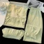 Bộ Đồ Ngủ Ba Chiếc Quần Short Ngắn Tay Giả Cotton Ngọt Ngào Mùa Hè Cho Nữ Bộ Đồ Mặc Nhà Phong Cách Công Chúa Mùa Hè