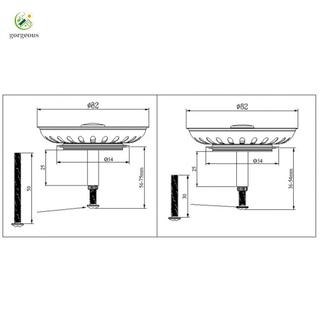 [FUXIN]For Blanco Replacement Kitchen Sink Strainer Waste Plug-Basin Drain-Filter