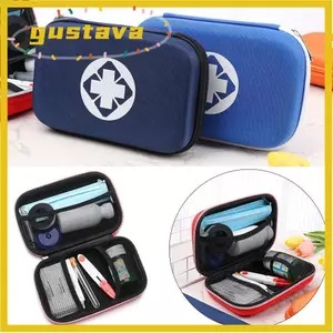 GUSTAVA Túi y tế di động Hộp hỗ trợ du lịch ngoài trời Bộ khẩn cấp Túi EVA y tế Bộ đa chức năng Cắm trại y tế
