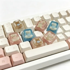 Bàn phím hoạt hình Keycap nhựa Keycap BTM 3D Keycap cho bàn phím chơi game cơ học