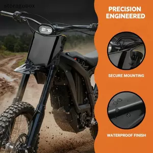 Biển số xe đạp địa hình phía trước Phụ kiện nhẹ mạnh mẽ cho Motocross Dirtbike Racing Ngoài trời Độ bền cưỡi ngựa thay thế Đẹp