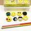 3d Quà Tặng Hoạt Hình Nhỏ Cảm Xúc Mặt Cười Tẩy Bộ Emoticon Giải Tẩy Mẫu Giáo Văn Phòng Phẩm Sáu 3d