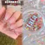 Ooolala Móng Tay Hoa Nhật Bản Monet Vườn Sơn Dầu Màu Sắc Phù Hợp Với Hoa Nhỏ Hỗn Hợp Hoa Tự Làm Móng Tay Trang Sức Nhỏ Tươi