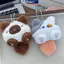 MAKY Kawaii Mềm Thú Nhồi Bông Dài Đuôi Mèo Đồ Chơi Móc Khóa Sang Trọng Túi Búp Bê Mặt Dây Chuyền Ô Tô Móc Khóa Trẻ Em Sinh Nhật Quà Tặng VN